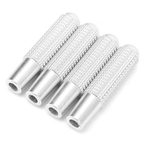 4pcs car door lock pin aluminum alloy silver for mercedesbenz new c e class