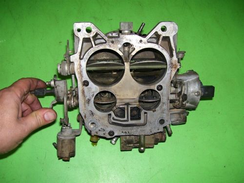 1984 monte carlo ss g-body rochester quadrajet carburetor 4 barrel 17084208 oem