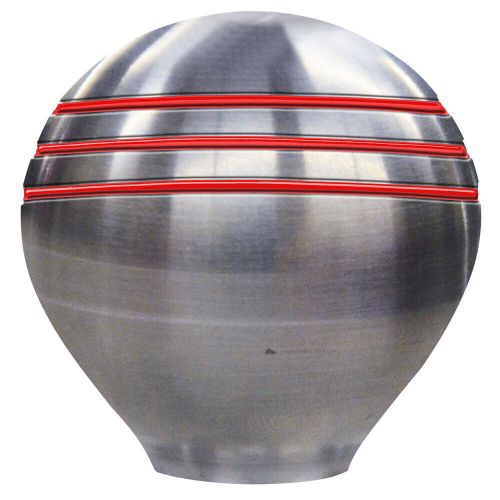 Schmitt marine throttle knob - 1-1/2&#034; - red grooves