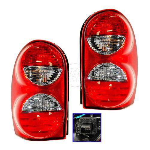 2005 2006 2007 jeep liberty taillight taillamp pair new