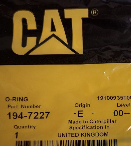 Cat caterpillar 194-7227, o ring