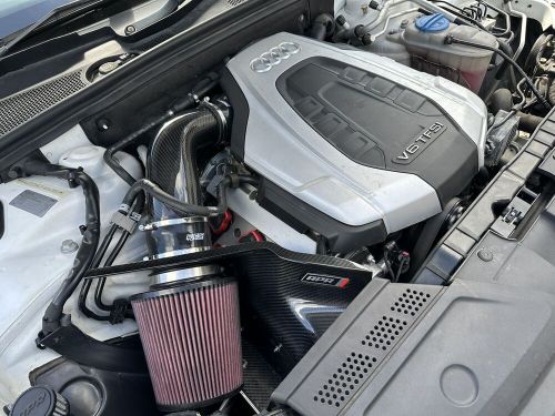 Audi b8 3.0tsfi apr carbon intake &amp; carbon pipe open air intake