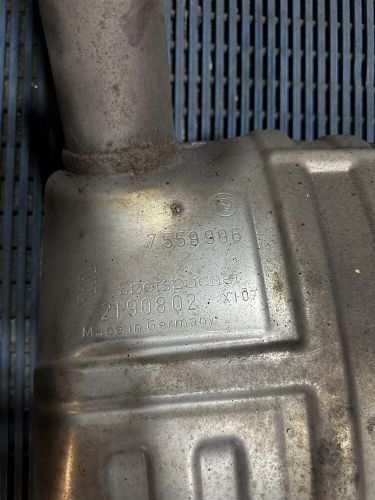 Bmw 135i e82 e88 n54 exhaust back box 7559996