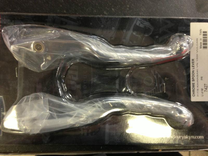 Kuryakyn chrome levers for kawasaki vulcan 1500