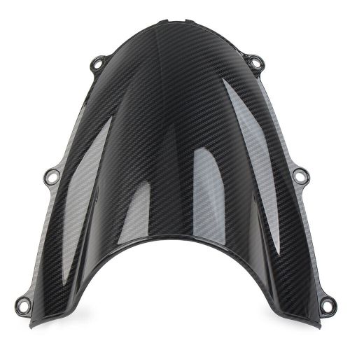 Front windshield shield carbon fiber abs for honda cbr600rr 2005-2006 f5 black