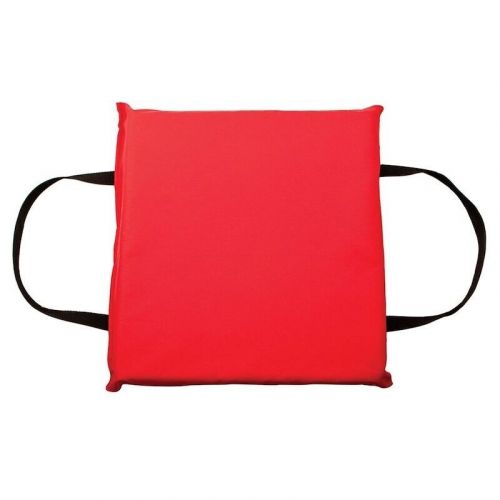 Onyx 1102199912 foam boat cushion - nylon shell - red - absolute outdoor 8078-01