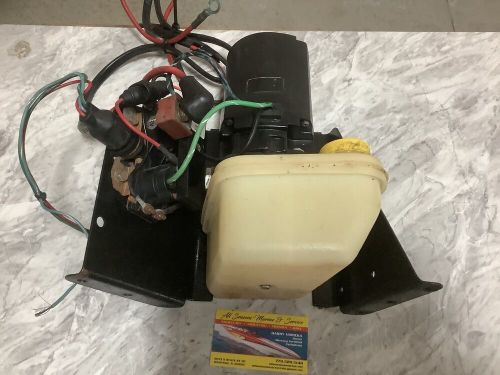 Mercruiser trim pump for parts, freshwater