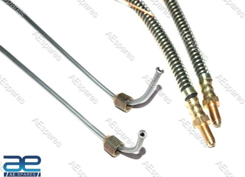 Rear brake hose pipe &amp; front brake pipe set of 4 unit for jeeps diesel model @uk