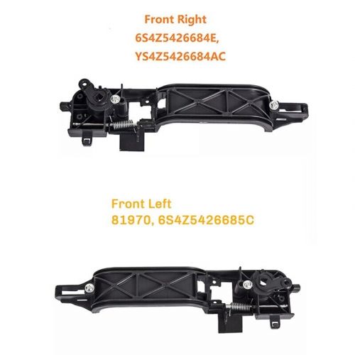 6s4z5426684e, ys4z5426684ac repair kit for car exterior door handle bracket f6746-