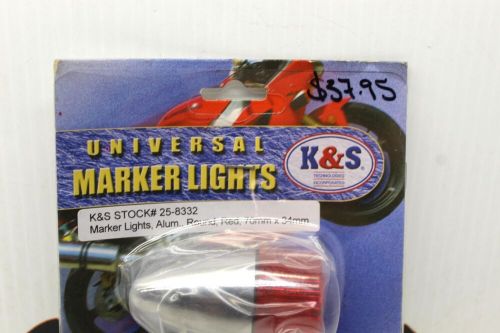 Universal aluminum marker lights k&amp;s #25-8332