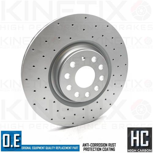 Fits audi s3 8y 2020- drilled front rear brake discs brembo pads 340mm 310mm