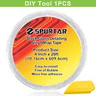 Spurtar gloss black vinyl wrap tape-10cmx6m air-release adhesive vinyl wrap for