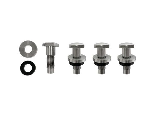 Scott drake 382627-ak seat belt bolt kit stainless steel