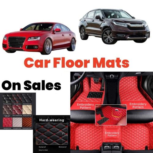 For ford c-max/edge/escape/expedition/explorer car floor mats luxury waterproof