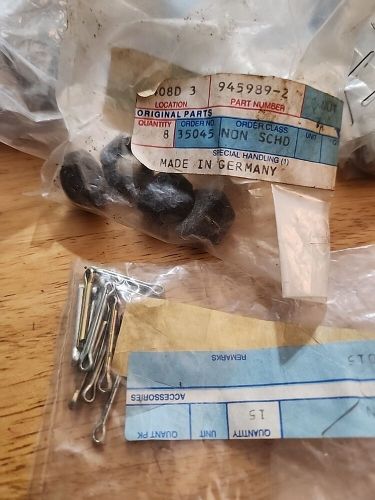 46 packages nos volvo penta parts nuts, bolts, washers, plugs, etc