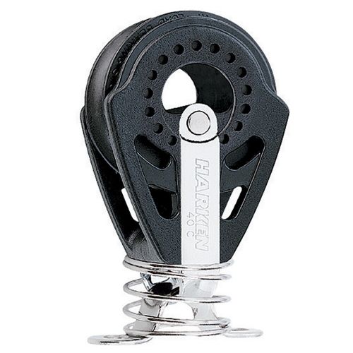 Harken 40mm carbo block w/spring &amp; eyestrap 2652