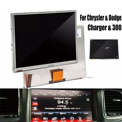 8.4&#034; uconnect lcd touch screen digitizer monitor 2011-2014 for dodge charger