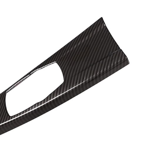 Abs carbon fiber multimedia panel cover trim for bmw 3 4 series f30 f34 f33 f36