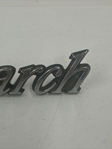 75 76 77 78 79 80 mercury monarch side fender emblem badge symbol logo