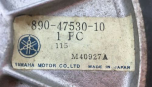 890-4753-10-00 YAMAHA SNOWMOBILES ALUMINUM / RUBBER 7.5" IDLER WHEEL GP GS EX, US $25.00, image 5