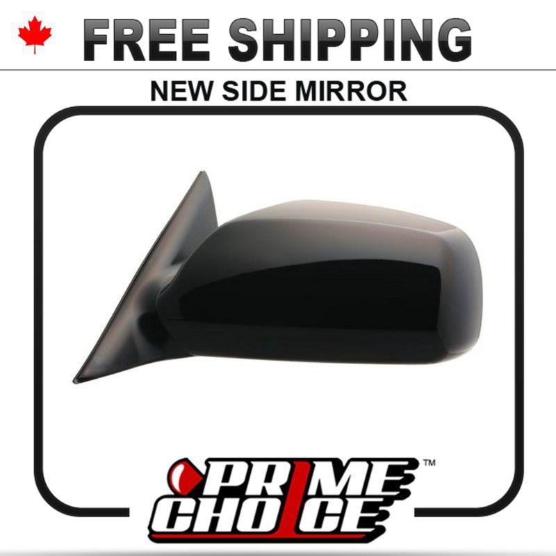 New electric power heated black driver side view mirror toyota camty left door