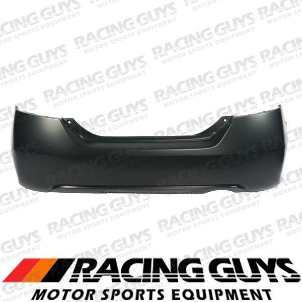 06-11 honda civic 2dr coupe rear bumper cover mat black facial plastic ho1100234