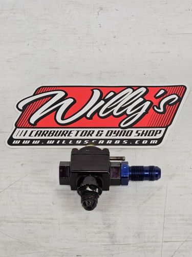 Willys fuel pressure regulator late model drag race stock car circle track imca