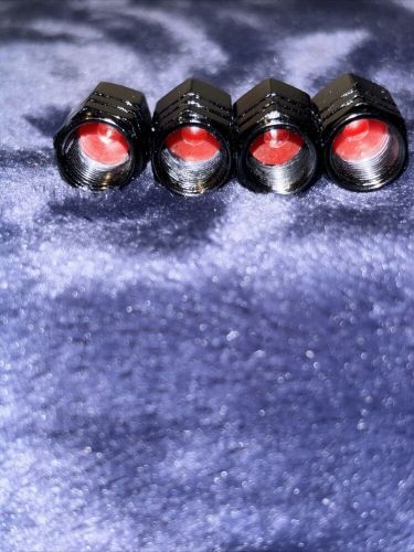 4pc universal tire caps valve stem caps dust covers aftermarket hex