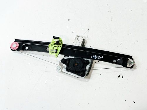 06-11 oem bmw e90 328 335 sedan left driver rear door window regulator w/ motor