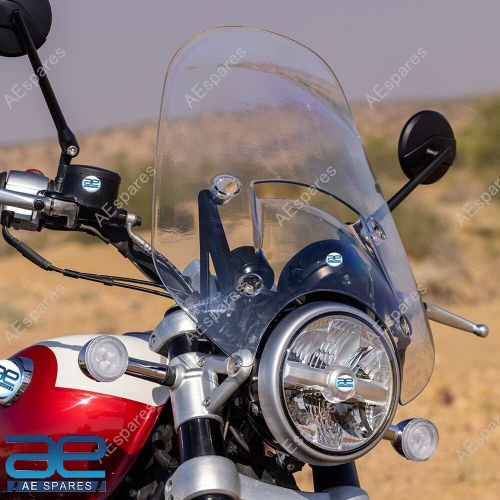 Touring screen-in eu fits for royal enfield super meteor 650 kxa00224 @vi