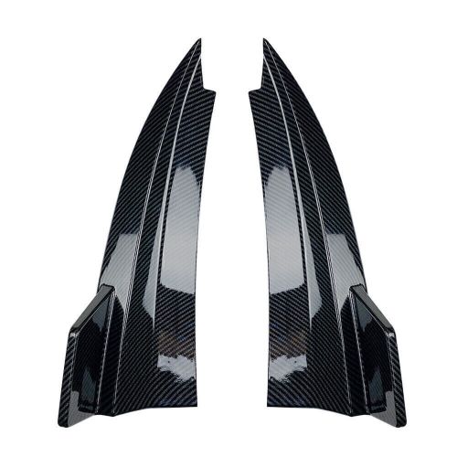 Rear bumper canard splitter side vent kit for 2015-2021 benz c-class w205 coupe