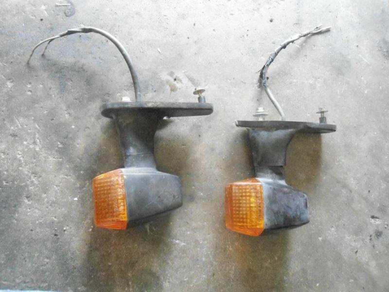 1987 kawasaki ninja zx750 zx 750 rear turn signals directional blinker