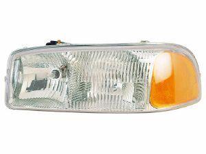 99-06 gmc sierra / 00-06  yukon headlight headlamp left driver side halogen new