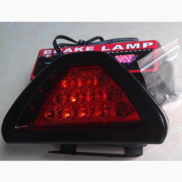 F1 style blinking 12led red lens tail rear brake stop light red for truck new