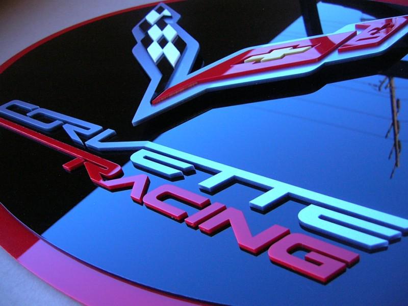 3d corvette c7 sign 2014 new showroom c6 c5 c4 chevy gift sting ray gs racing gs