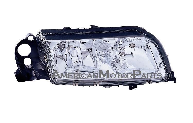 Right passenger side replacement halogen type headlight 03-03 volvo s80