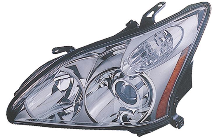 Driver replacement headlight w/ hid w/o adjust 04-06 lexus rx330 japan built