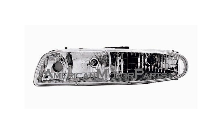 Left driver side replacement headlight head lamp 96-97 oldsmobile - 16520695