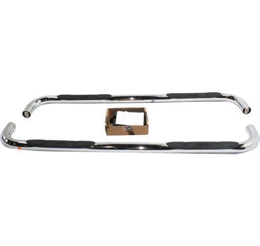 Nerf bars open box chevy chevrolet silverado 3500 hd gmc sierra truck c3 01-13