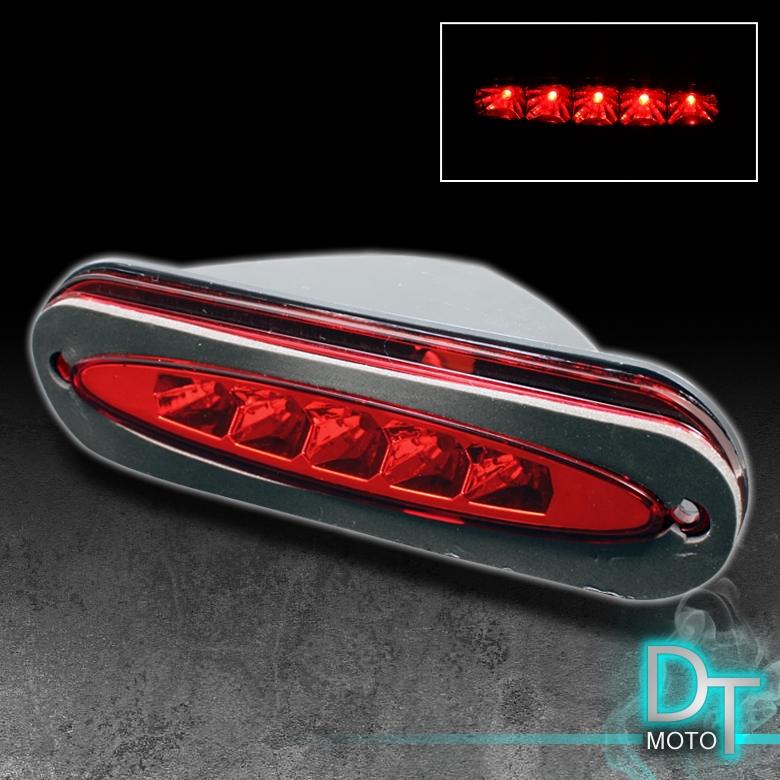 Smoked 95-99 dodge neon clear full led 3rd brake light lamp 2/4dr sedan coupe