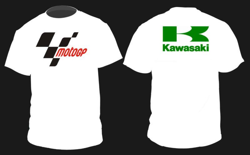 Brand new moto gp kawasaki  t shirt!! very bad ass!! s,m,l,xl