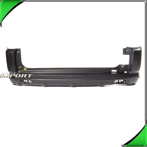 02-04 honda cr-v crv rear bumper cover replacement raw black plastic non-primed