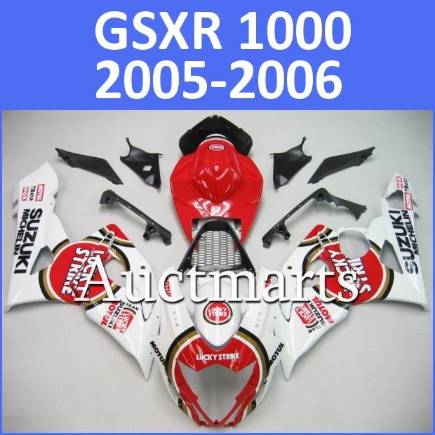 Fit suzuki 05 06 gsxr 1000 gsx-r 2005 2006 fairing bodywork plastics k5 e9 d10