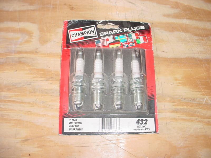 Champion spark plugs motorcraft #rc12c