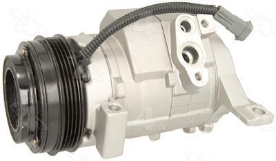 Four seasons 78376 air conditioning compressor new aluminum 10s20f r-134a ea