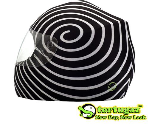 Spiral fashion design new tortugaz helmet cover for motorcycle full face helmet