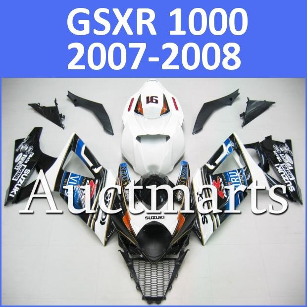 Fit suzuki 07 08 gsxr 1000 gsx-r 2007 2008 fairing bodywork plastics k7 i31 d13