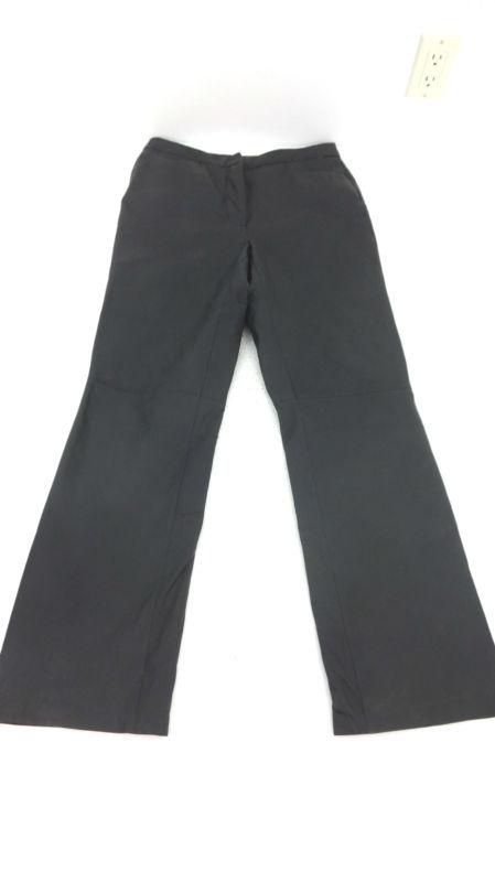 Chadwicks black leather riding pants size 8 fully lined