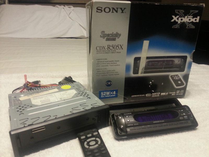 Sony fm/am receiver/cd player