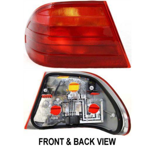 96-99 mercedes benz e class rear brake light taillight lamp left lh driver side